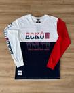 Camiseta Manga Longa Ecko College -
