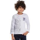 Camiseta Manga Longa Estampada - Patota Toda