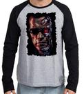 Camiseta Manga Longa Exterminador do Futuro máquinas