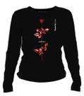 Camiseta manga longa feminina - Depeche Mode - Violator