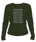 Camiseta Manga Longa Feminina Joy Division - Unknown Pleasures