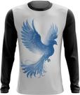 Camiseta Manga Longa Fenix Phonenix Ave Mitologica Renascimento 1