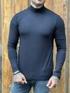 Camiseta Manga Longa Gola Alta Slim Malha Fria Camiseta Manga Longa Gola Alta Slim Malha Fria
