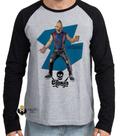 Camiseta Manga Longa Goonies Sloth chocolate Camiseta Manga Longa Goonies Sloth chocolate
