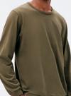 Camiseta Manga Longa Hering N204 Masculina Algodão T. P/XXG