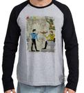 Camiseta Manga Longa Hieróglifos Star Trek