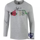 camiseta manga longa Infantil até Plus size Maçã e Cebola desenho animado