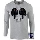 camiseta manga longa Infantil até Plus size MIB homens preto will smith filme cinema camiseta manga longa Infantil até Plus size MIB homens preto will smith filme cinema