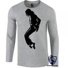 camiseta manga longa Infantil até Plus size michael jackson musica dança camiseta manga longa Infantil até Plus size michael jackson musica dança