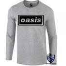 camiseta manga longa Infantil até Plus size OASIS banda rock camiseta manga longa Infantil até Plus size OASIS banda rock