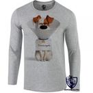 camiseta manga longa Infantil até Plus size Pets Max Cone cachorro
