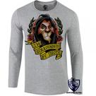 camiseta manga longa Infantil até Plus size Rei Leão Lion King Scar estou cercado por idiotas camiseta manga longa Infantil até Plus size Rei Leão Lion King Scar estou cercado por idiotas