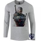 camiseta manga longa Infantil até Plus size The Witcher wild hunt jogo game serie seriado