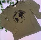 Camiseta manga longa juvenil feminino e masculino
