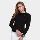 Camiseta Manga Longa Lacoste Core Essentials Feminina Camiseta Manga Longa Lacoste Core Essentials Feminina