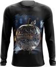Camiseta Manga Longa Maçã Musical de Cristal 8 Camiseta Manga Longa Maçã Musical de Cristal 8