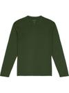Camiseta Manga Longa Malwee 1000006659 Masculina Gola Redonda Algodão T. P/XGG