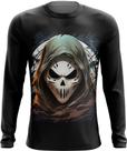 Camiseta Manga Longa Máscara de Fantasma Ghost 6 Camiseta Manga Longa Máscara de Fantasma Ghost 6