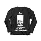 Camiseta Manga Longa Masculina Laranja Mecânica Camiseta Manga Longa Masculina Laranja Mecânica