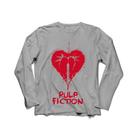 Camiseta Manga Longa Masculina Pulp Fiction Camiseta Manga Longa Masculina Pulp Fiction