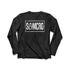 Camiseta Manga Longa Masculina Sons Of Anarchy 1 SOA