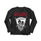Camiseta Manga Longa Masculina The Killers Camiseta Manga Longa Masculina The Killers