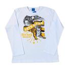 Camiseta Manga Longa Meia Malha Infantil Masculino WRK Camiseta Manga Longa Meia Malha Infantil Masculino WRK
