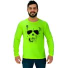 Camiseta Manga Longa Moletinho MXD Conceito Ghost Fantasma