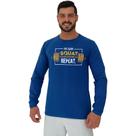 Camiseta Manga Longa Moletinho MXD Conceito Squat Repeat Camiseta Manga Longa Moletinho MXD Conceito Squat Repeat