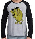 Camiseta Manga Longa Mutley rindo