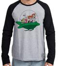 Camiseta Manga Longa Os Jetsons nave
