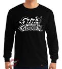 Camiseta Manga Longa Ozzy Osbourne Black Sabbath Banda Rock
