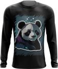 Camiseta Manga Longa Panda Com Roupa Estilosa 4 Camiseta Manga Longa Panda Com Roupa Estilosa 4
