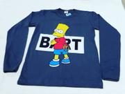 Camiseta Manga Longa Personagem Bart