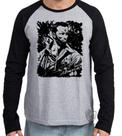 Camiseta Manga Longa Predador Arnold Schwarzenegger