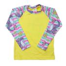Camiseta Manga Longa Proteção UV Infantil Menina Viston 4625