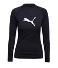 Camiseta Manga Longa Puma Proteção Solar UV50+ Feminina - Preto - G