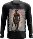 Camiseta Manga Longa Soldado Romano Império 10