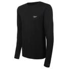 Camiseta Manga Longa Speedo Proteção UV50 Masculina Preto -