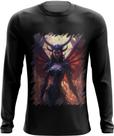 Camiseta Manga Longa Sucubus Demônio do Sono Mitologia 4