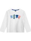 Camiseta Manga Longa Tigor T Tigre Baby Happy Branco Camiseta Manga Longa Tigor T Tigre Baby Happy Branco