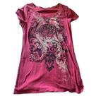 Camiseta MANGMAO Emo Grunge de manga curta Y2K para mulheres