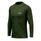 Camiseta Mar Negro Poliamida c Luvinha - Verde Musgo