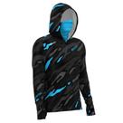 Camiseta Mar Negro XP 360 Capuz Sublimada - Camo Blue Camiseta Mar Negro XP 360 Capuz Sublimada - Camo Blue