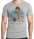 Camiseta Marinheiro Free Blusa criança infantil juvenil adulto camisa todos tamanhos