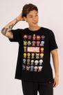 Camiseta Marvel Personagens Chibi
