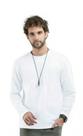 Camiseta Masc. Basic Manga Longa SVK - Branco