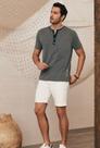 Camiseta masc. gola dupla Tendenza