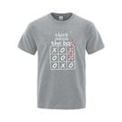 Camiseta Masculina 100% Algodão, Camiseta De Verão Com Estampa De Jogo, Casual, Solta, Com Gola