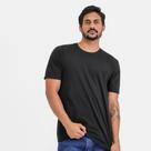 Camiseta Masculina 100% Algodão Lisa Gola Careca Linha premium Com reforço na gola- G102